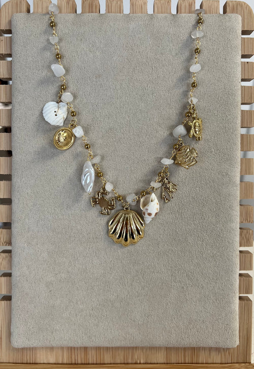 Collier mer [blanc]