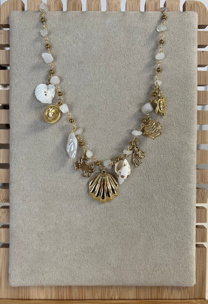 Collier mer [blanc]