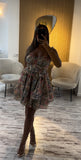 Robe laçage au dos