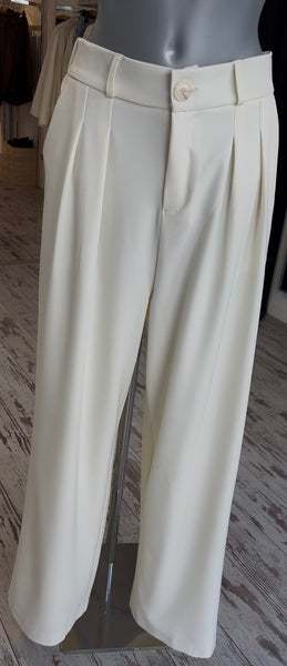 Pantalon Classic blanc cassé