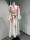 Longue robe fleuris