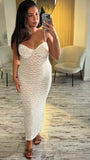 Robe dentelle blanche